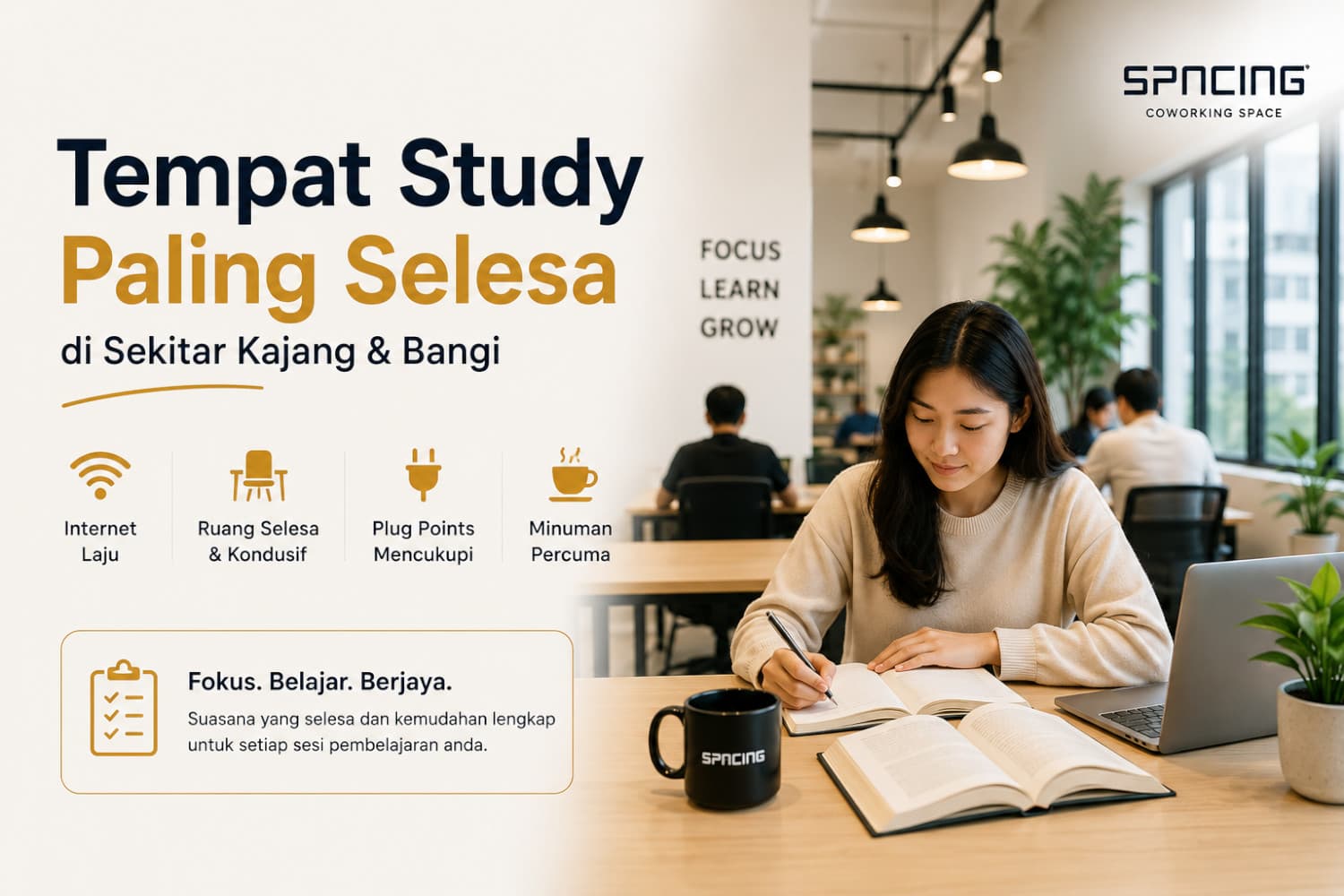 Tempat Study Selesa Kajang Bangi